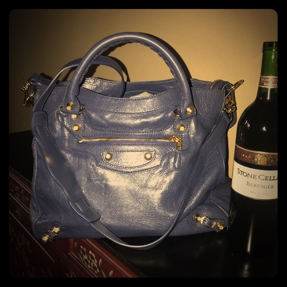 Balenciaga Handbags - 💙🥂Balenciaga giant gold velo crossbody bag🥂💙